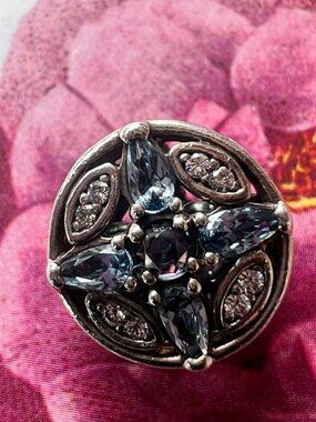 Authentic Pandora Patterns of Frost Charm #791995NMBMX